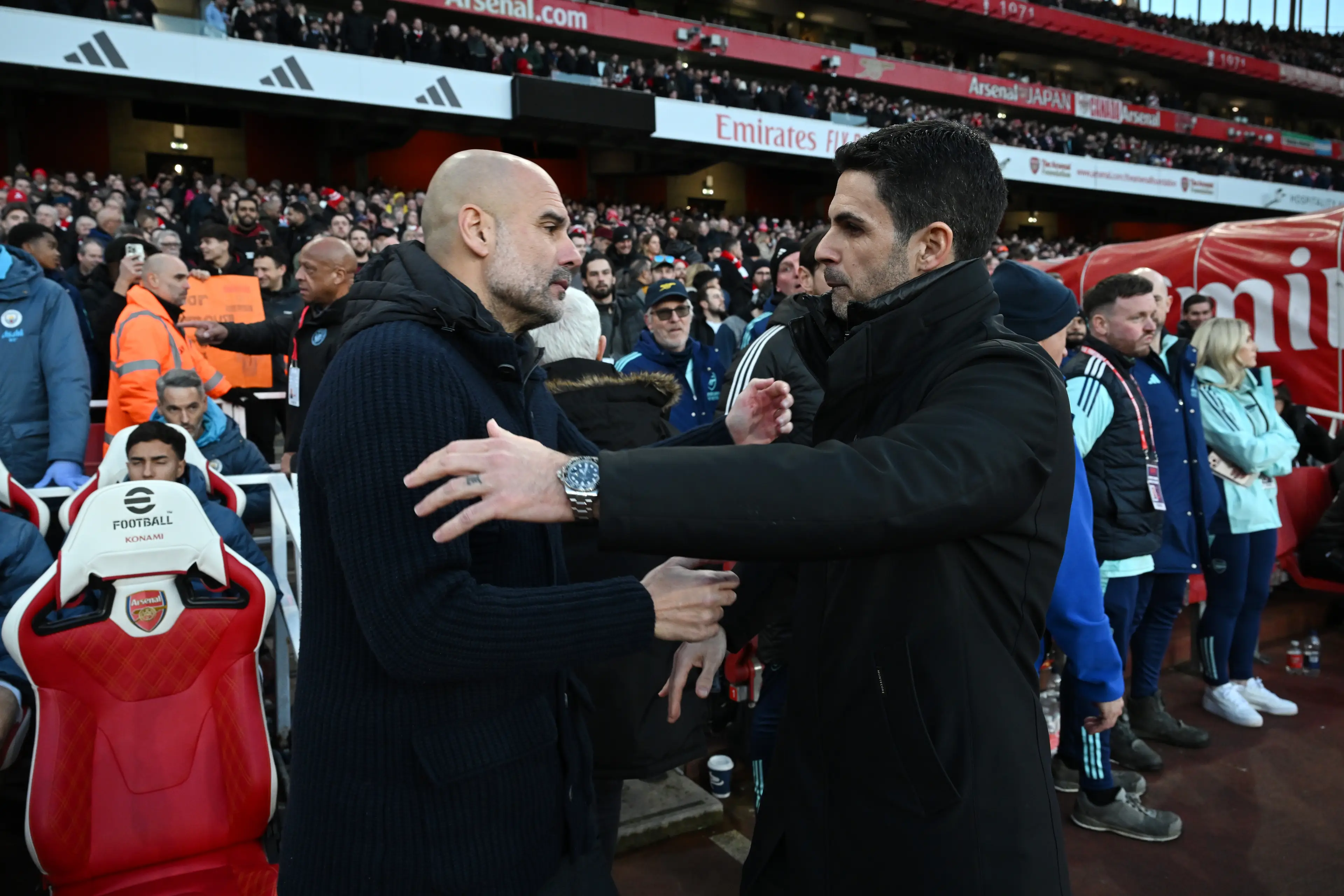 Arsenal and City contest the 2026 Carabao Cup final. Image: Getty