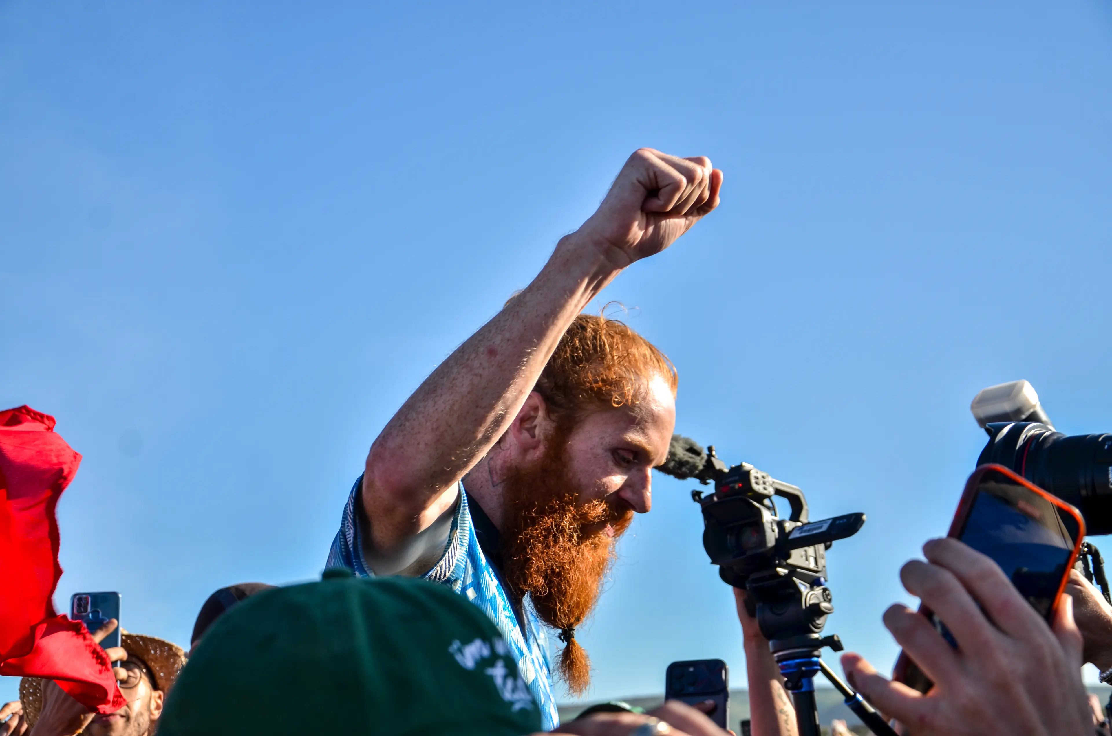 Cook gained fame for running the entire length of Africa (Getty)
