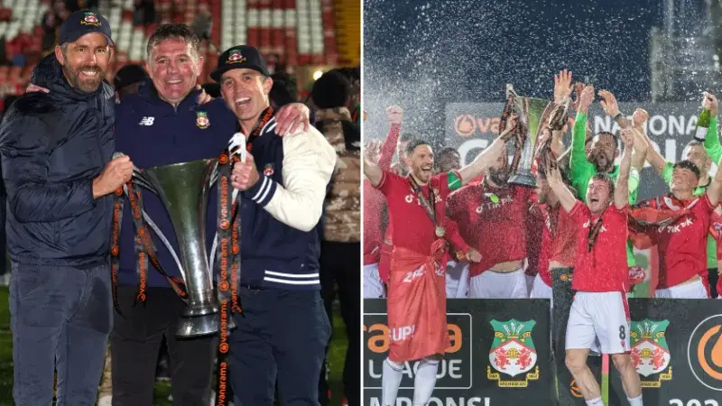 Ryan Reynolds and Rob McElhenney set to deliver on 'monster' promise for Wrexham players after club's promotion, it's going to be epic
