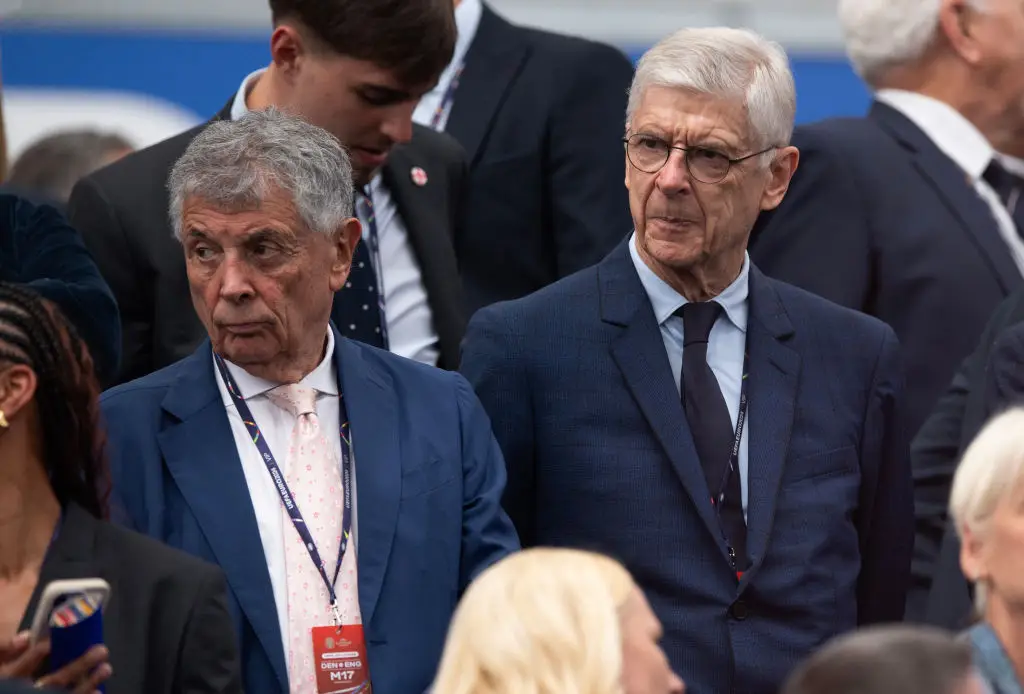 David Dein maintains a close relationship with Arsene Wenger who could play a key role in considering his friend's controversial proposal. (Image: Getty)