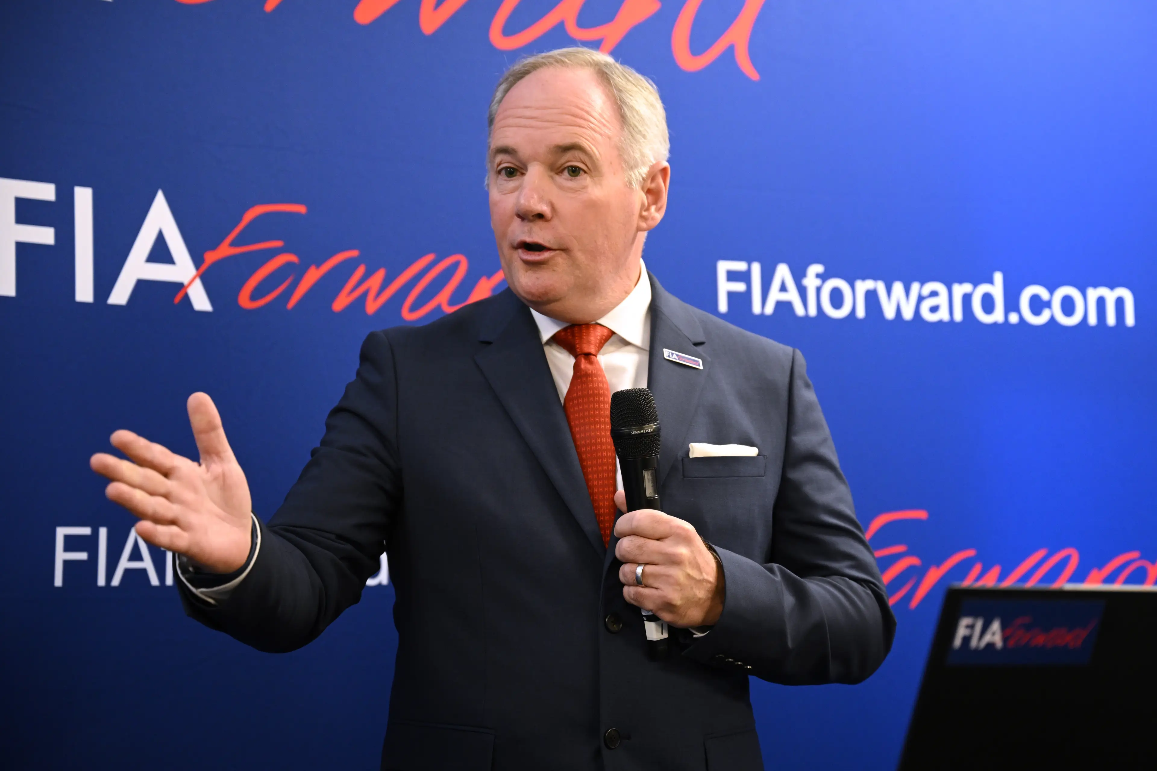 Tim Mayers announced he will run for the FIA Presidency. Image: Clive Mason / Staff via Getty