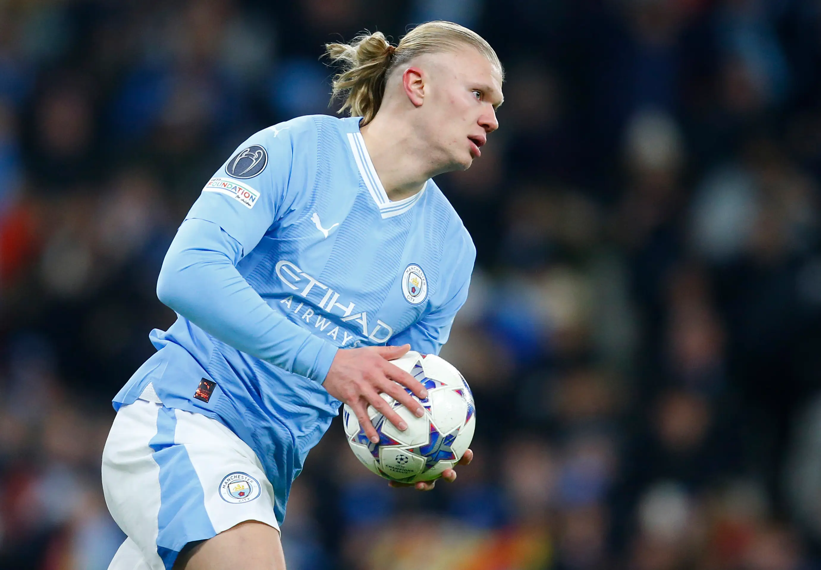 Haaland has scored 40 Champions League goals. (Image