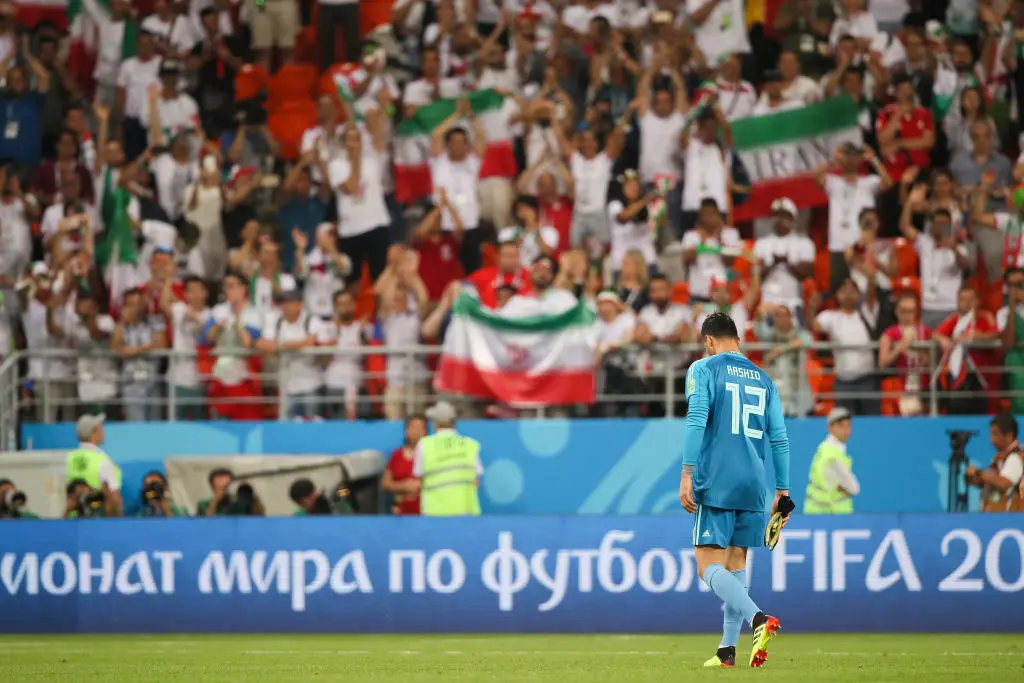 Rashid Mazaheri played for Iran during qualification the 2018 World Cup. (Image: Matthew Ashton - AMA/Getty Images)