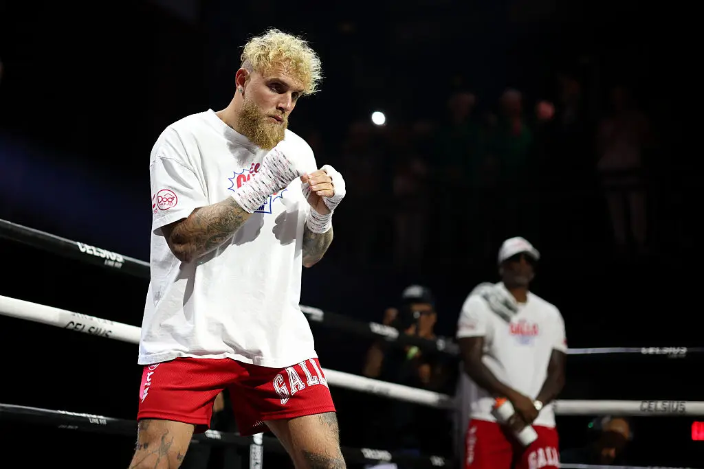 Jake Paul will fight Anthony Joshua in his next boxing bout. (Image: Cris Esqueda/Golden Boy/Getty Images)