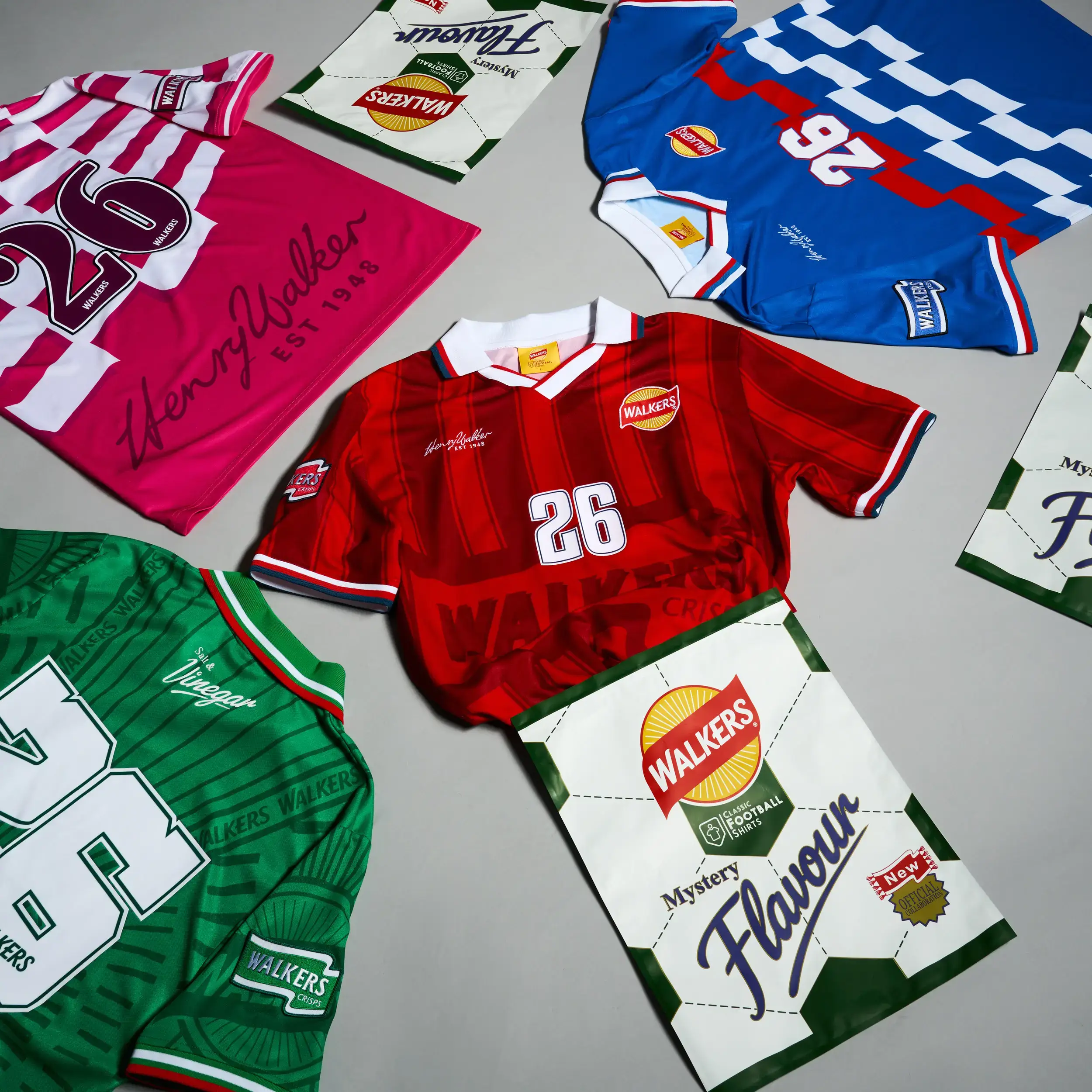 You will receive a mystery football shirt at your door for £39.99 (Classic Football Shirts)