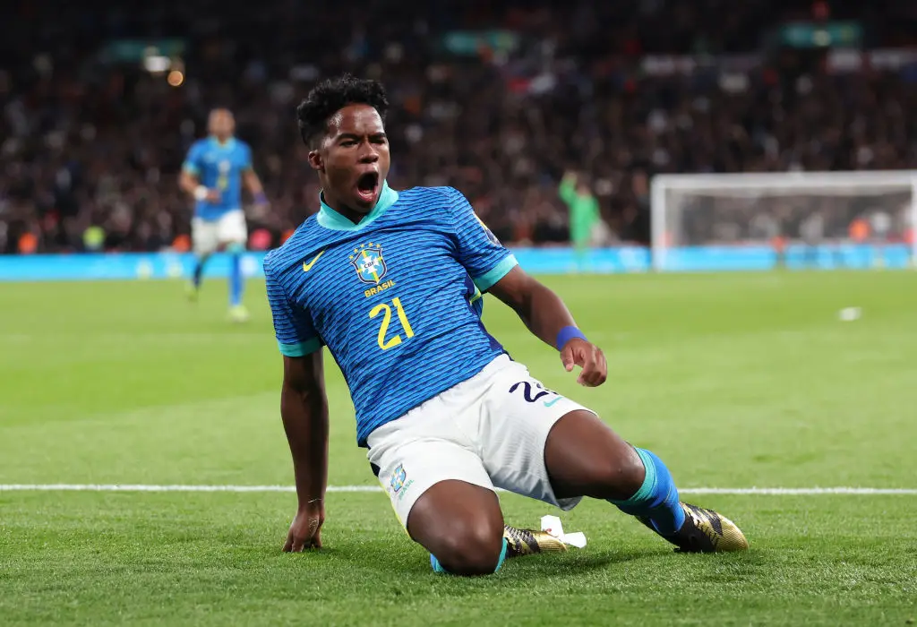 Endrick is looking to regain his Brazil place (Credit:Getty)