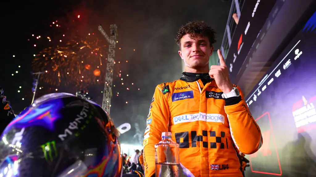 Lando Norris is currently second in the Formula One Drivers Championship standings. (Image: Getty) 