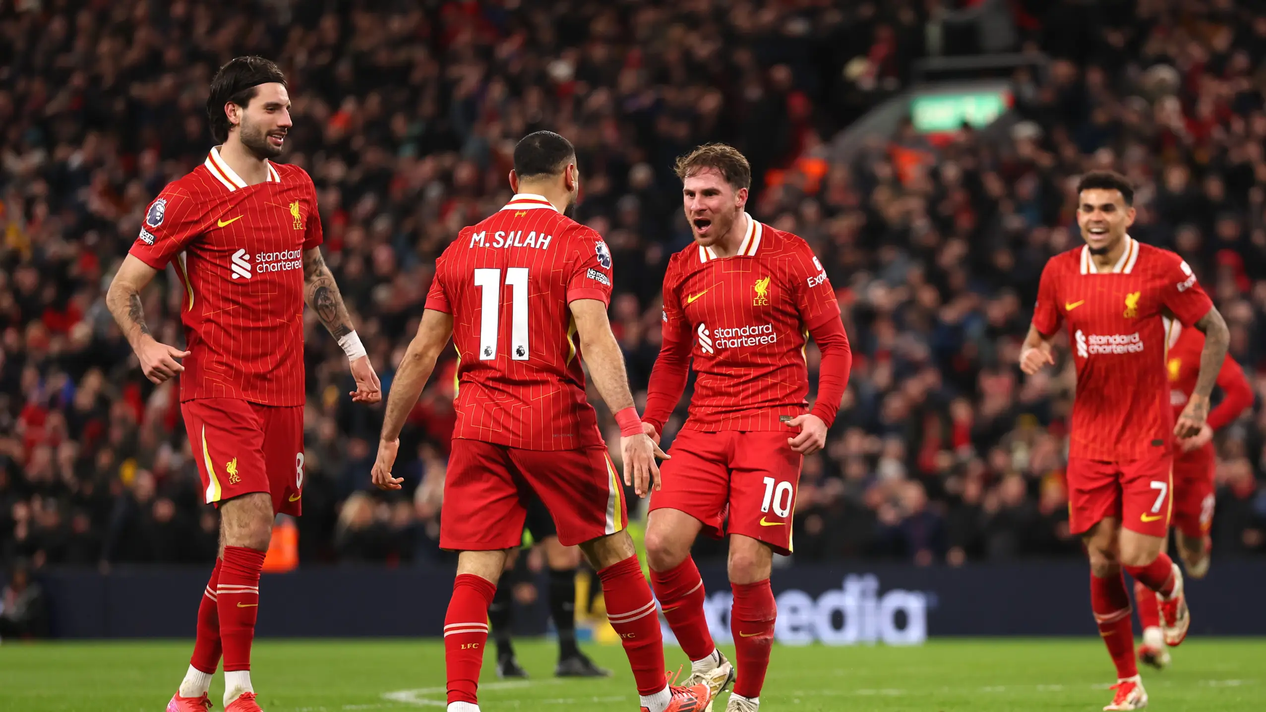 Six Liverpool players at risk of missing out on Premier League winner's medal including player who won't feature again this season