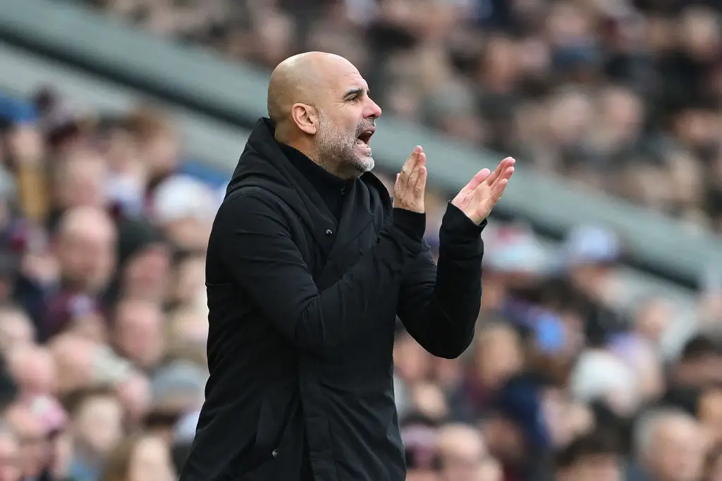 Pep Guardiola made the admission on Friday (Credit:Getty)