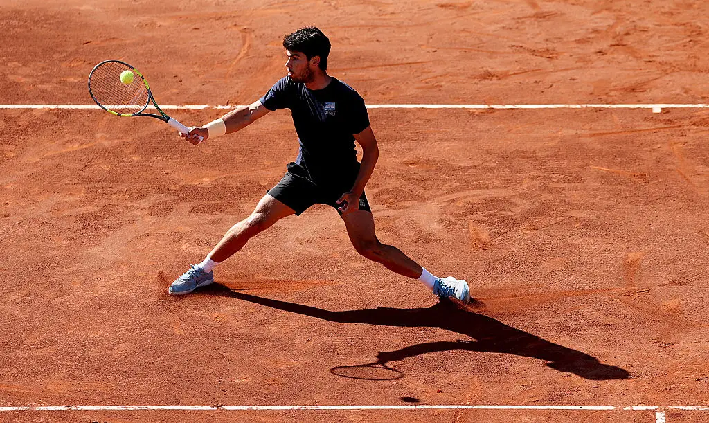 Alcaraz will defend three titles during the clay season. (Image: Clive Brunskill/Getty Images)