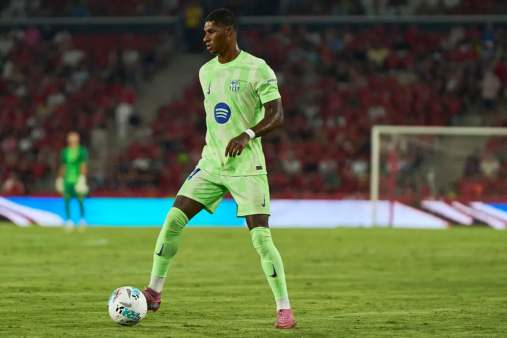 Marcus Rashford made his La Liga debut on Saturday (Credit:Getty)