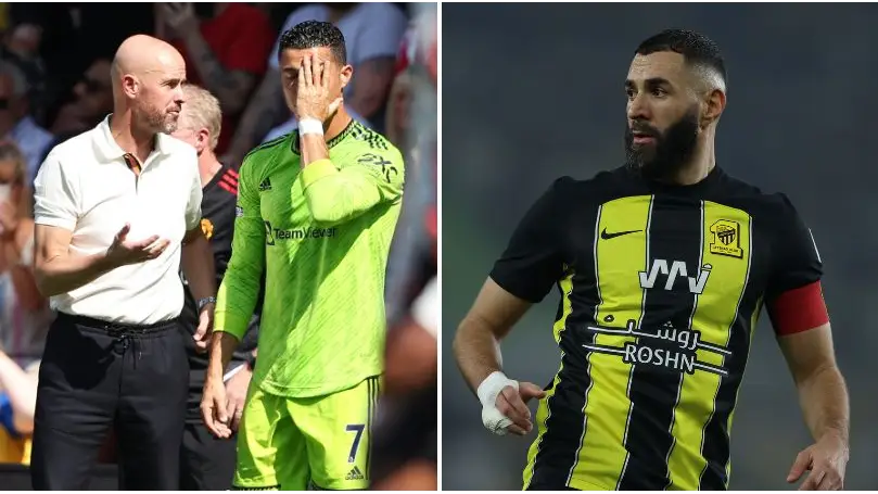 Cristiano Ronaldo has ‘warned’ Karim Benzema about working with Erik ten Hag at Man Utd