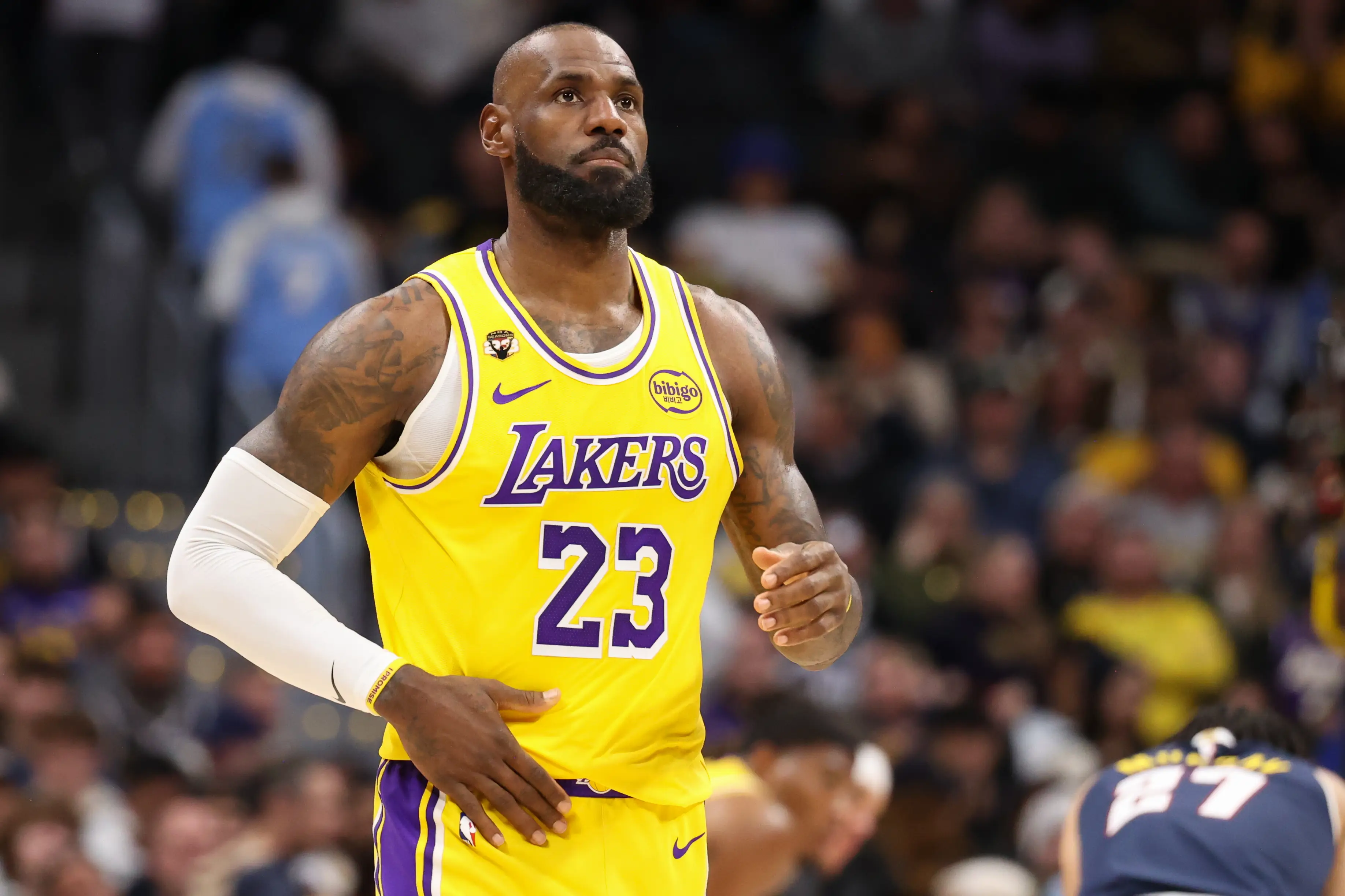 LeBron James has been linked with the Golden State Warriors. Image: Getty