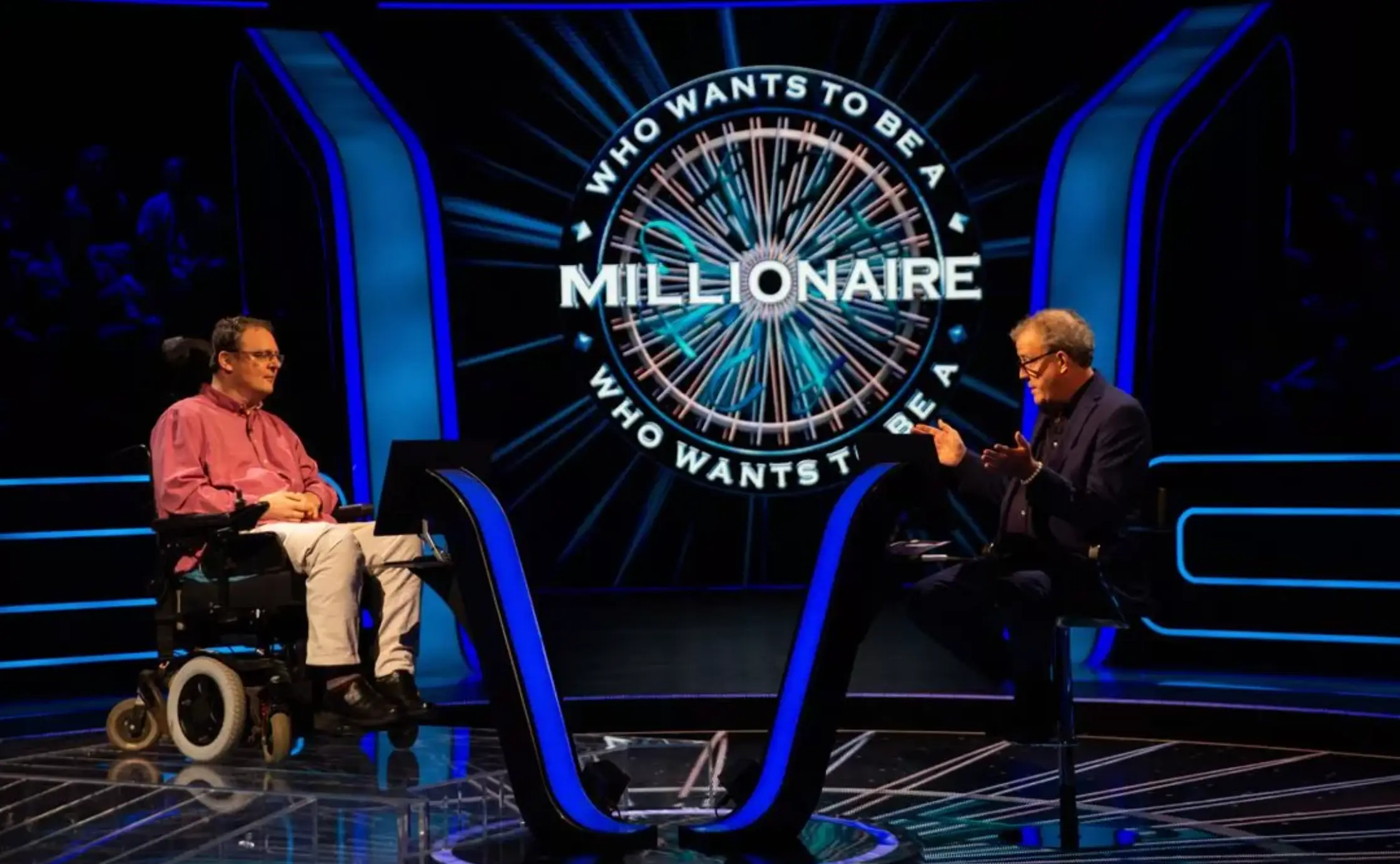 Andrew Townsley appeared in a 2020 episode of Who Wants To Be A Millionaire. (Image: ITV)