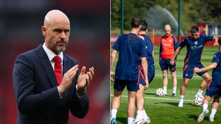 Erik ten Hag blown away by 'freakish' academy starlet who is rivalling Bruno Fernandes in training