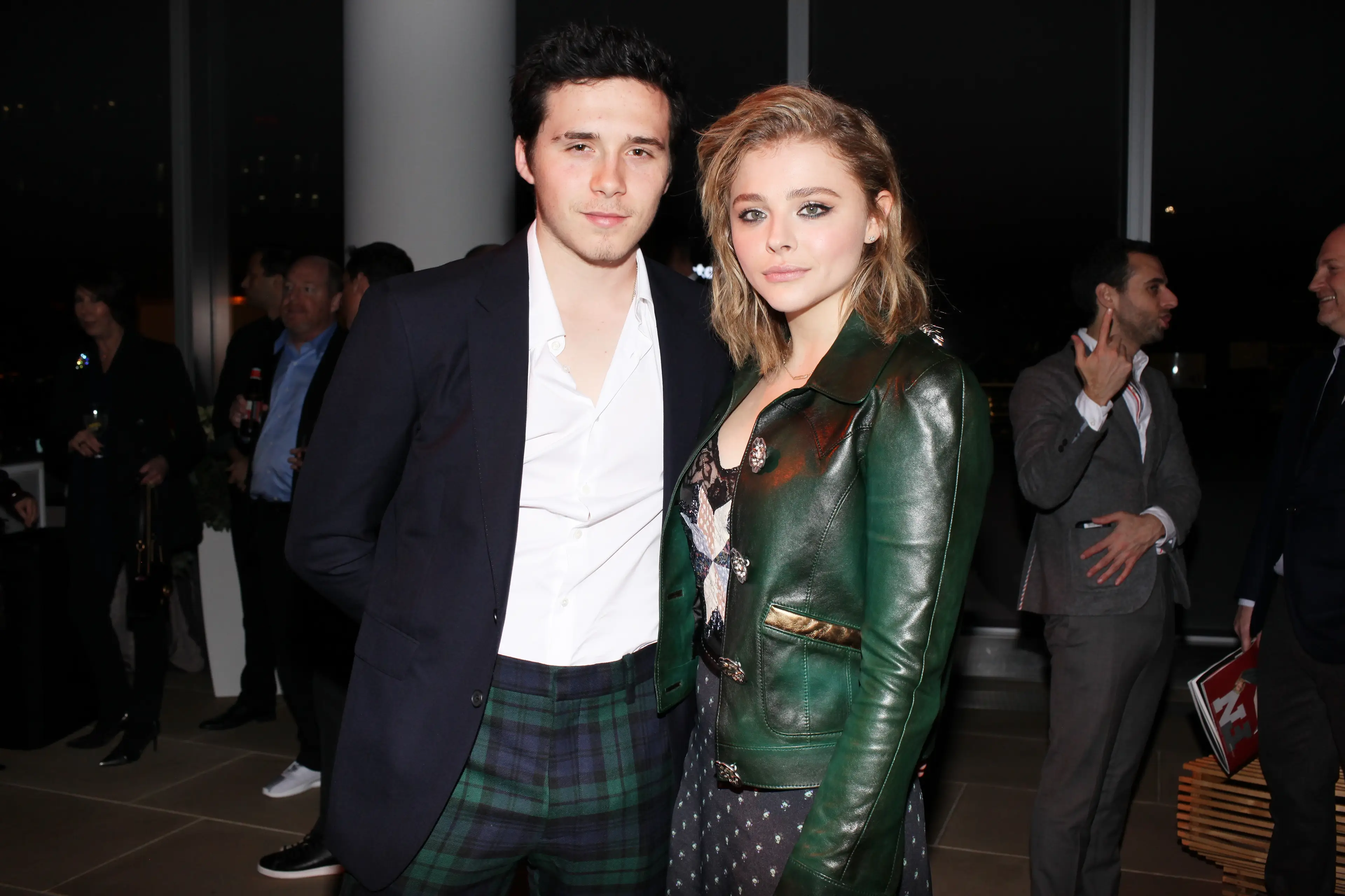 Brooklyn Beckham and Chloe Grace Moretz began dating each other in 2014. Image: Getty 