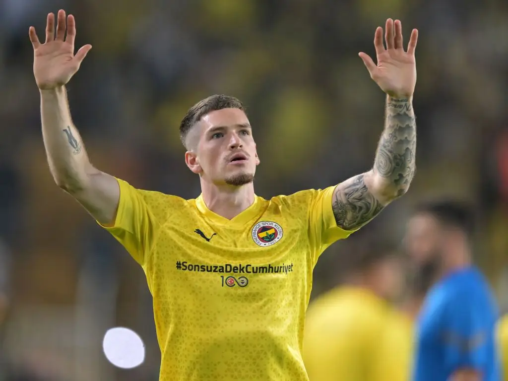Fenerbahce winger Ryan Kent pictured -