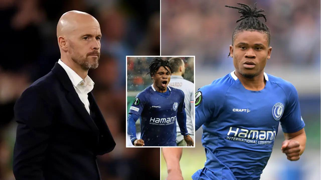 Manchester United 'send scouts' to watch wonderkid striker who smashed UEFA record this season