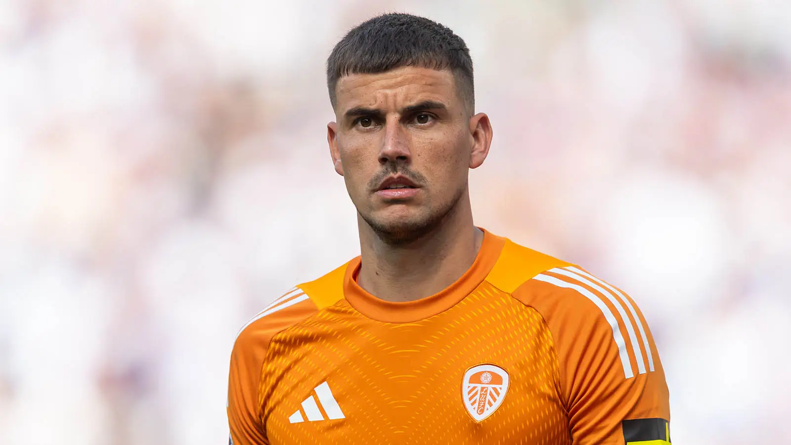 Karl Darlow made 22 appearances for Leeds during the 2025/26 season (Image: Getty)
