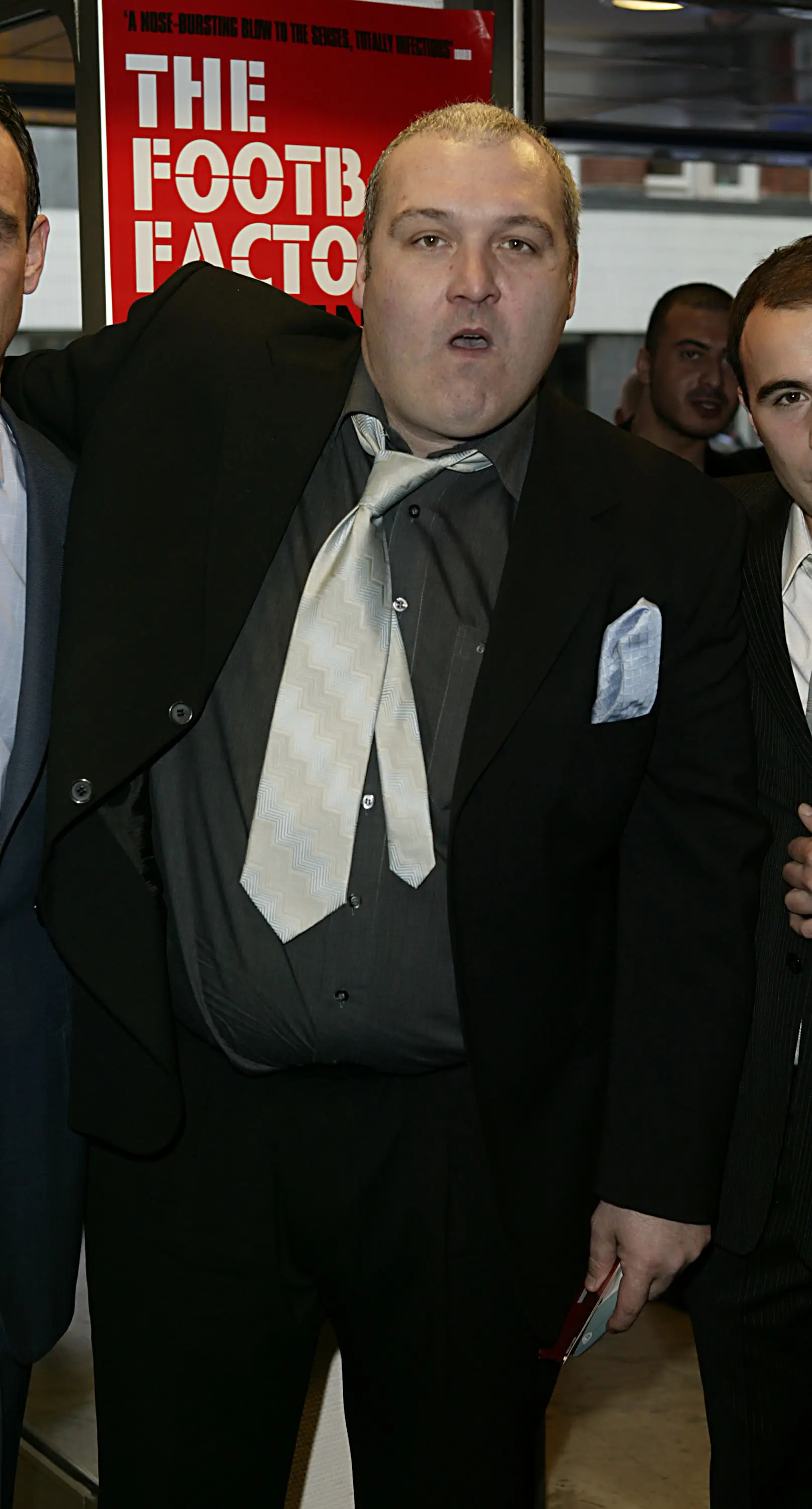 Frank Harper moved into acting after being involved in hooliganism. Image: Getty