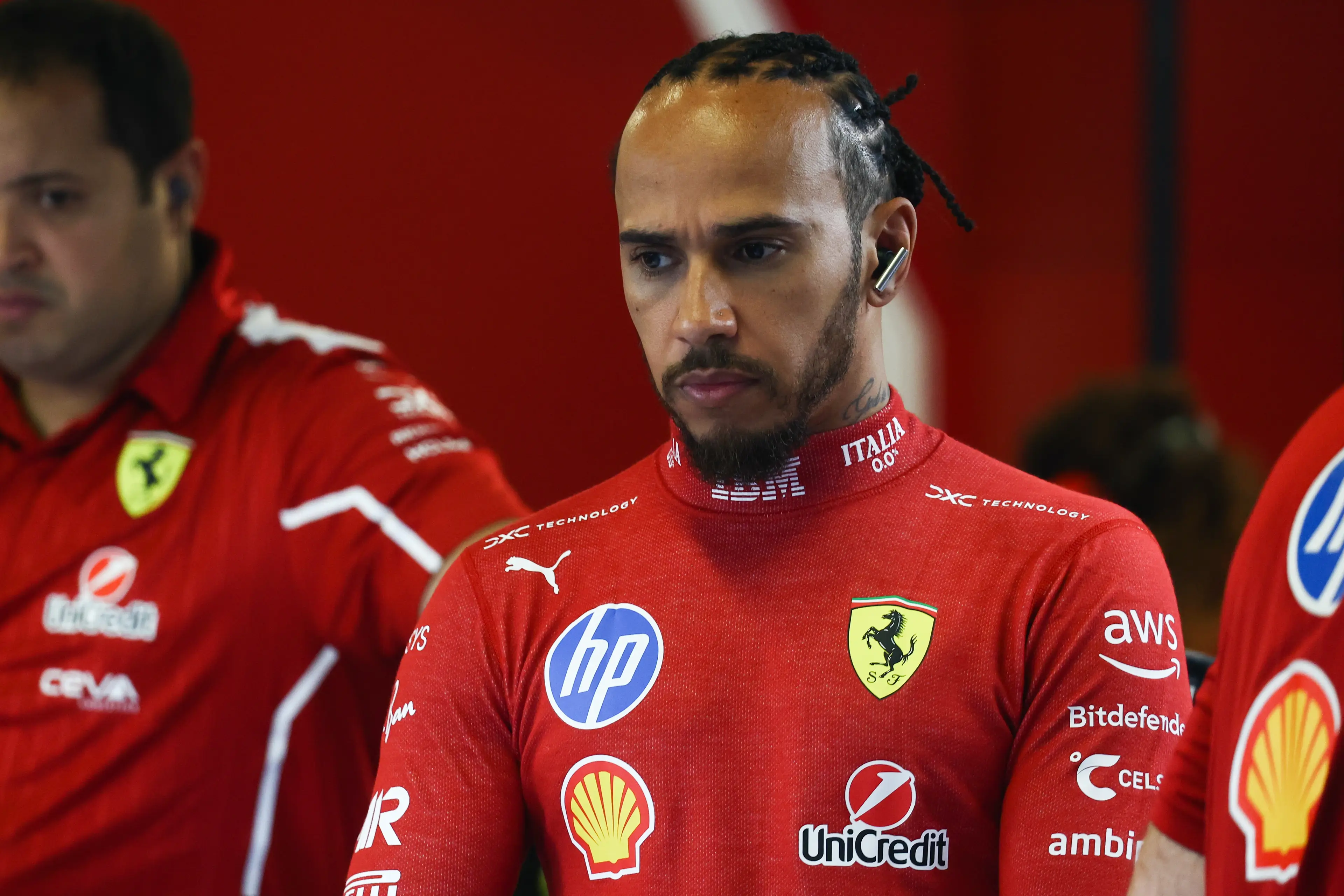 Ferrari's Lewis Hamilton (Image: Getty)