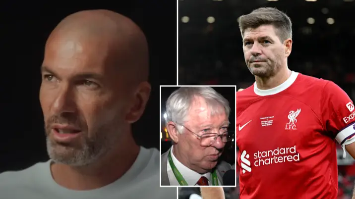 Zinedine Zidane has made his feelings clear on Sir Alex Ferguson telling Steven Gerrard he was never a 'top, top player'