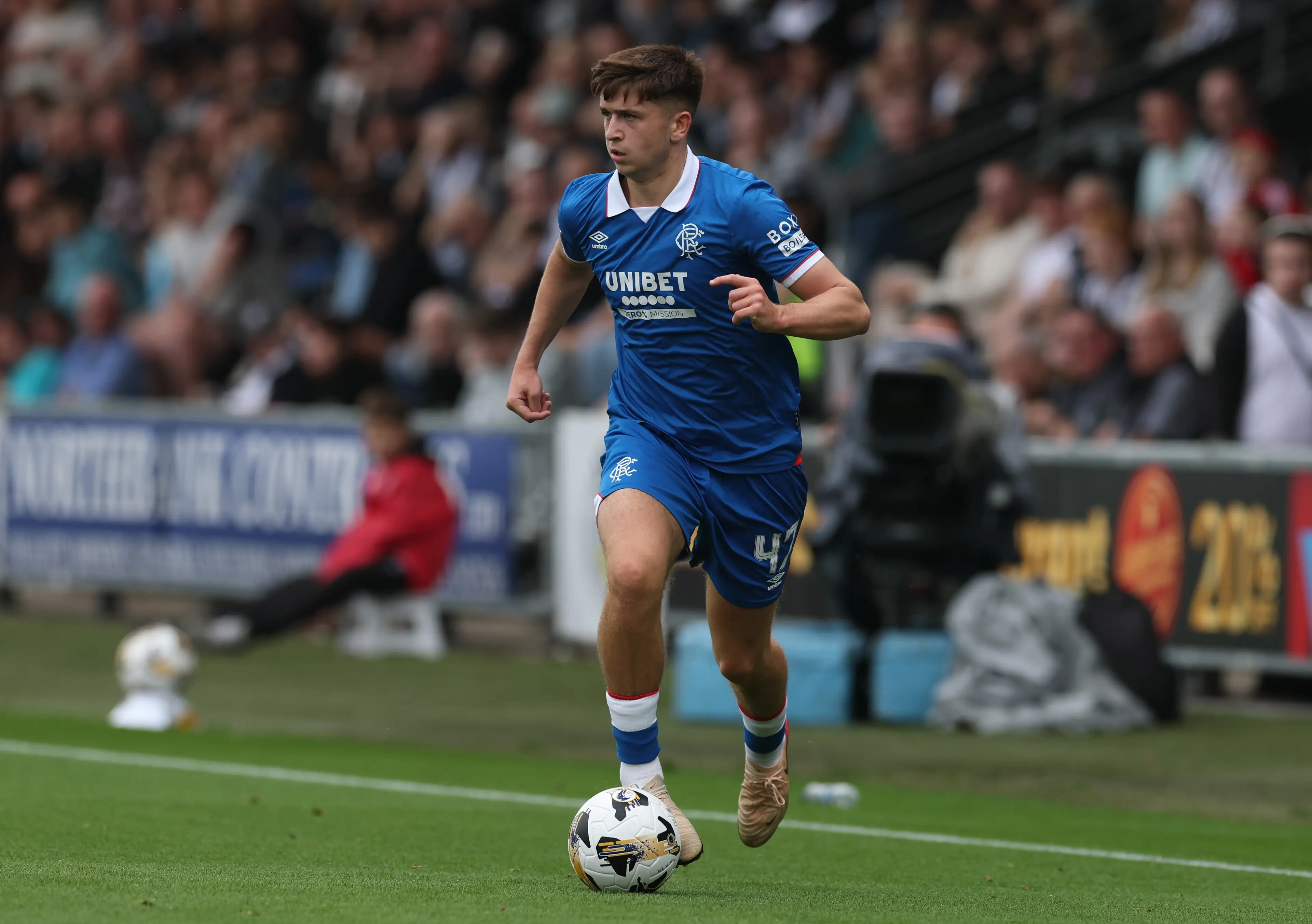 Mikey Moore in action for Rangers. Image: Getty
