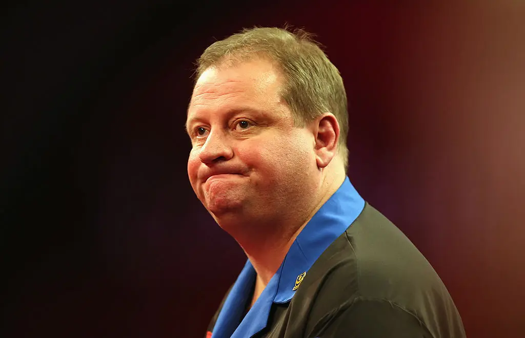 Andy Jenkins has been banned from darts (Image: Getty)