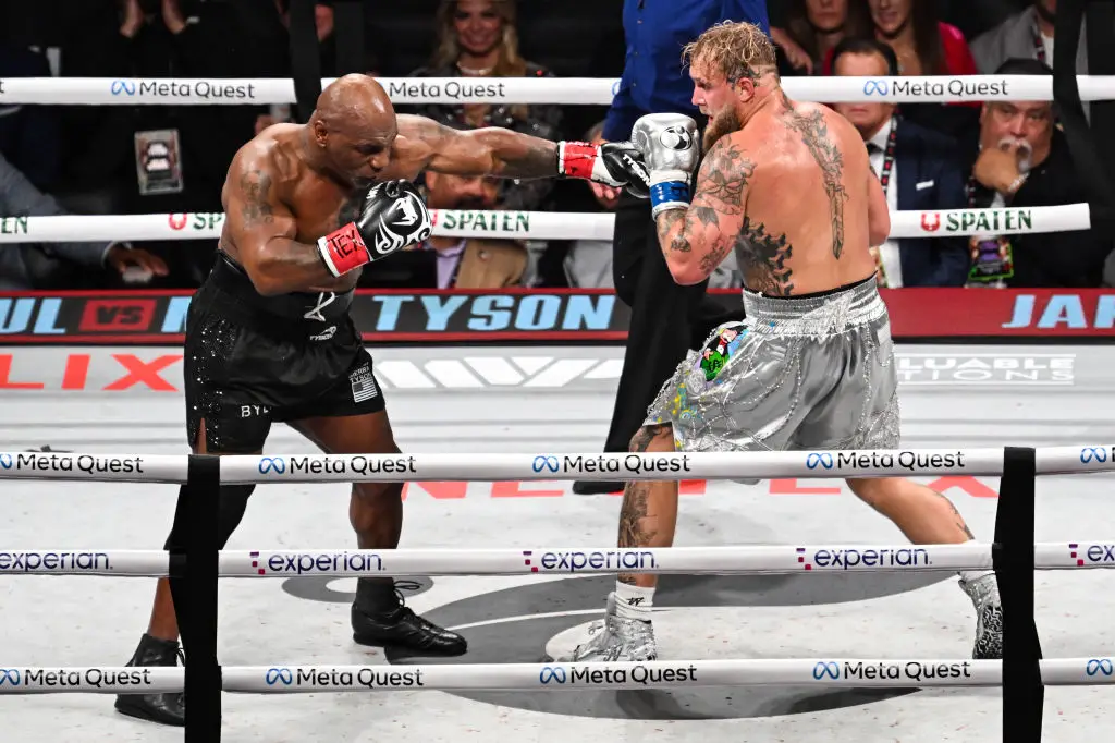 Jake Paul defeated Mike Tyson (Credit:Getty)