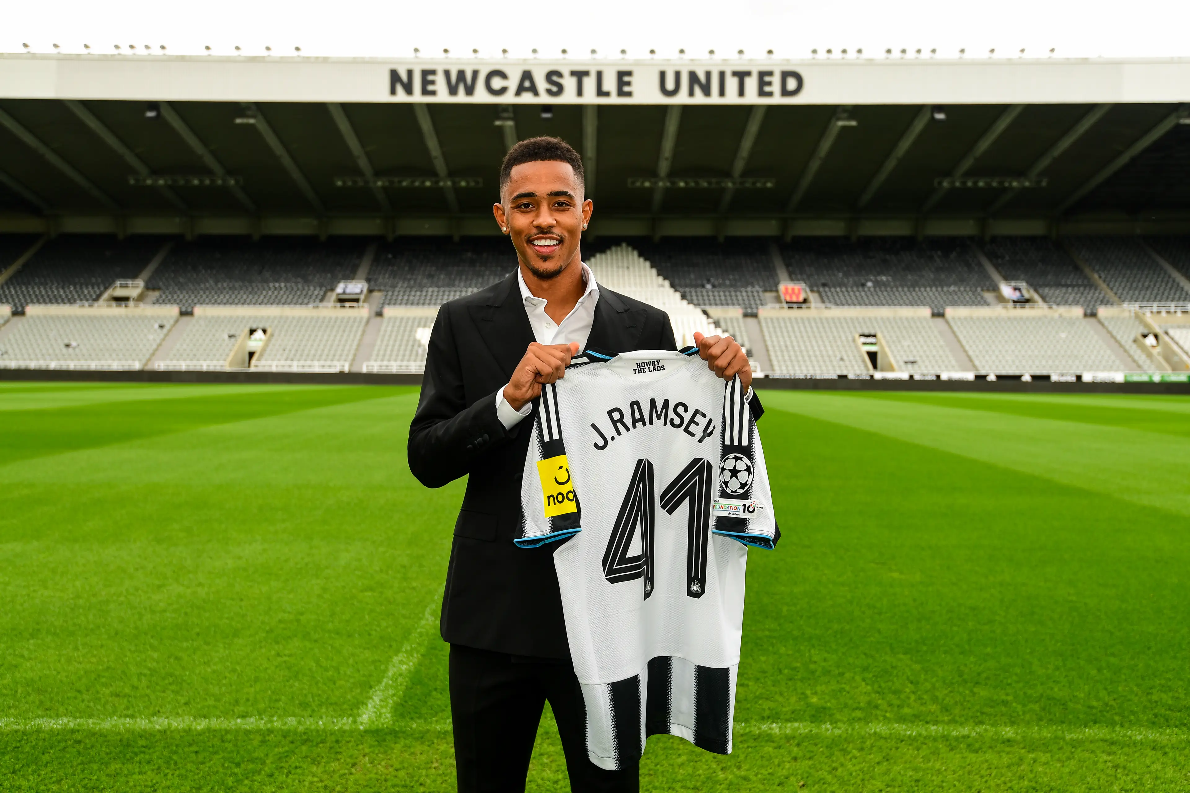 Jacob Ramsey has signed for Newcastle United for £40 million. Image: Getty 