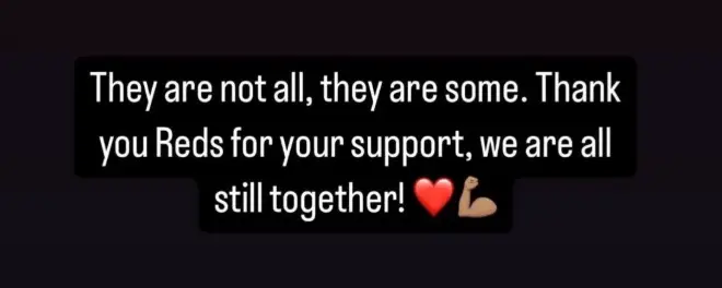 Nunez posted a cryptic message on Instagram (Image: Instagram/Darwin_N9)