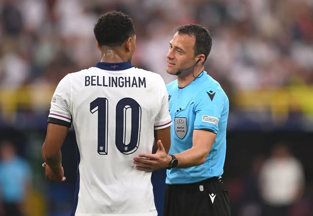Referee Felix Zwayer oversaw England's Euro 2024 semi-fonal against The Netherlands. (Image: Getty)
