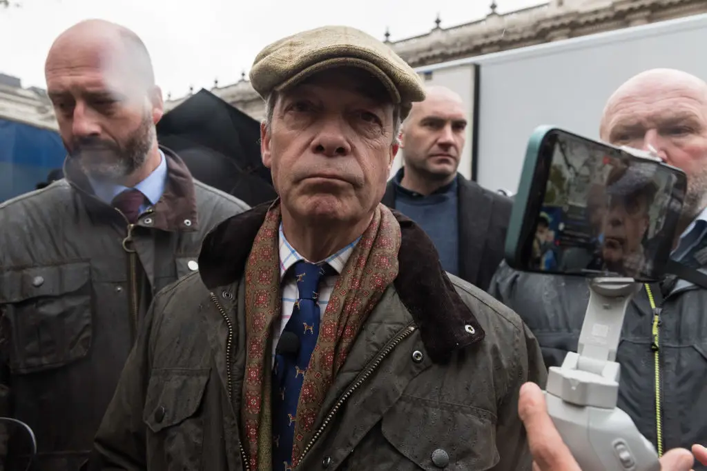 Nigel Farage pictured (Image: Getty)