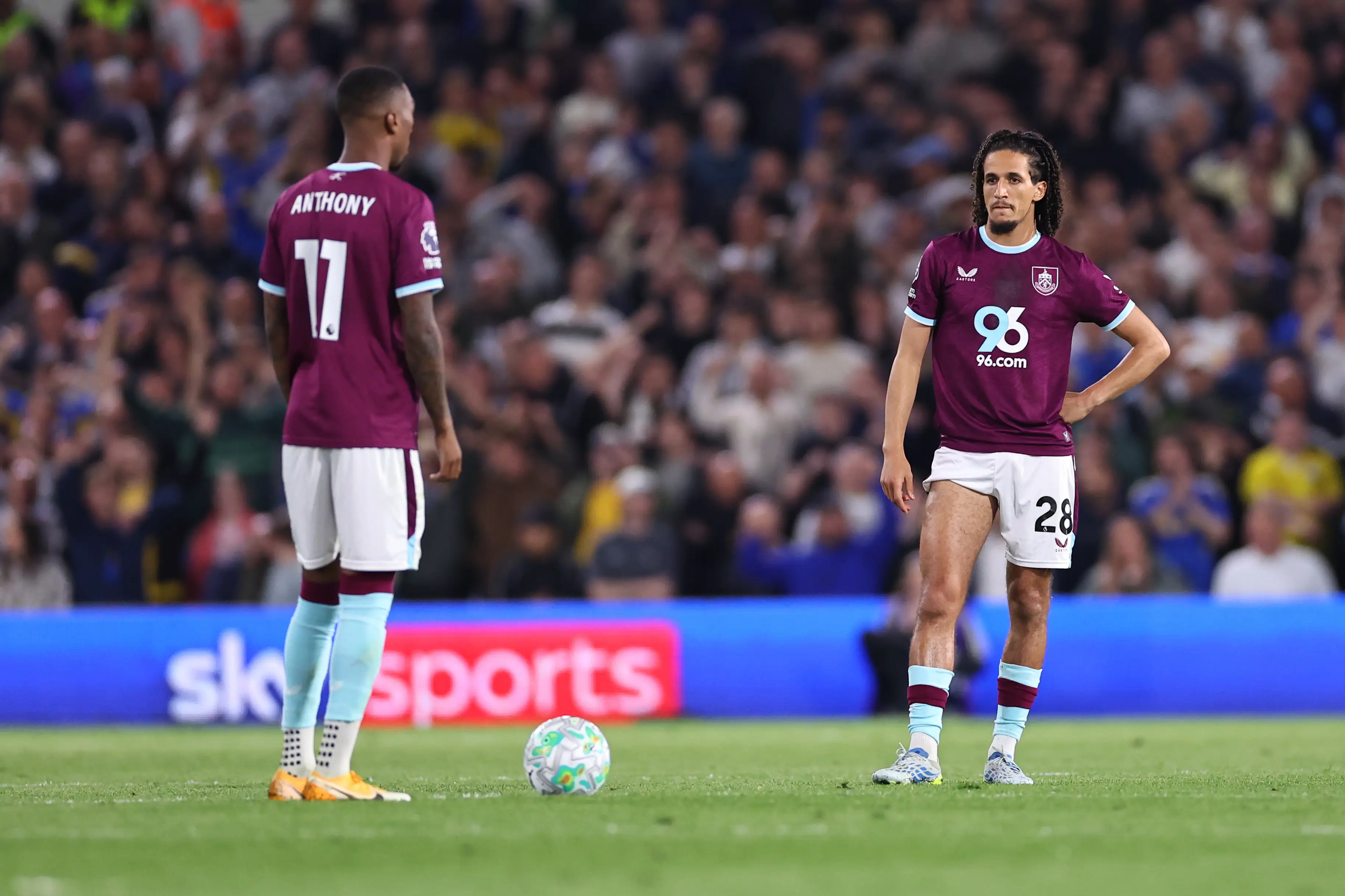 Burnley have won just four games in the Premier League this season. Image: Getty