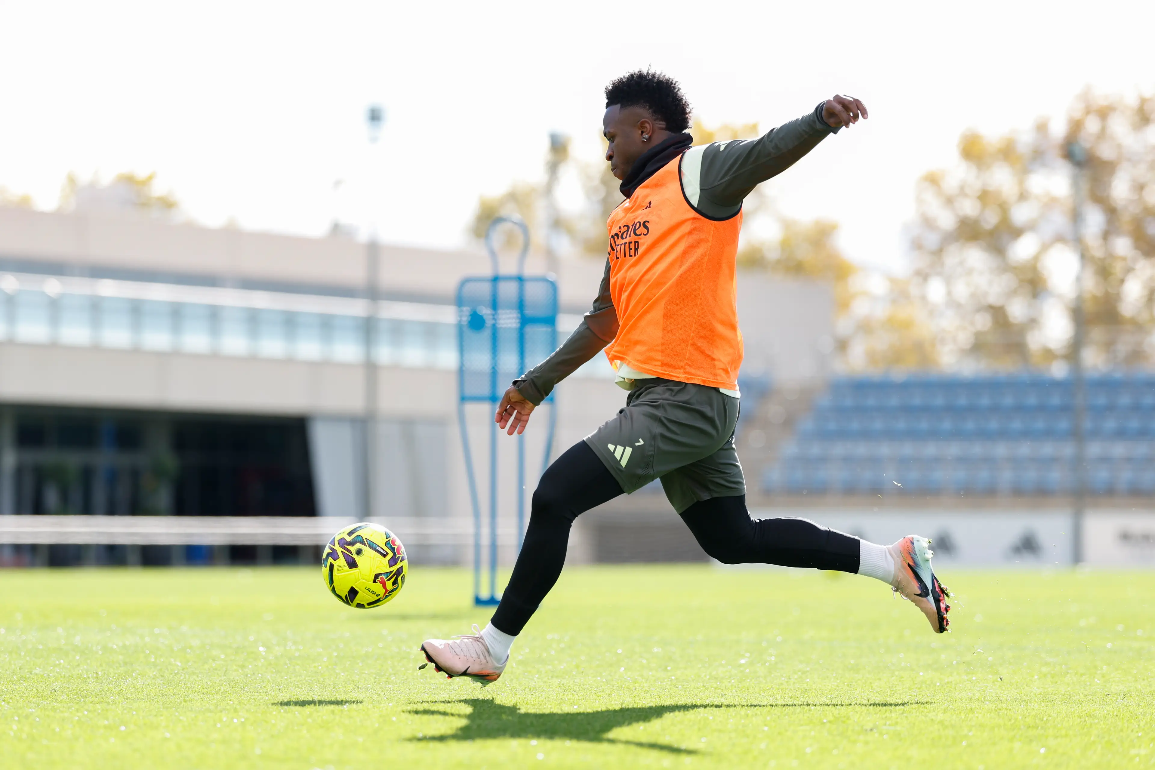 Vinicius is reportedly receiving interest from the Premier League. Image: Getty