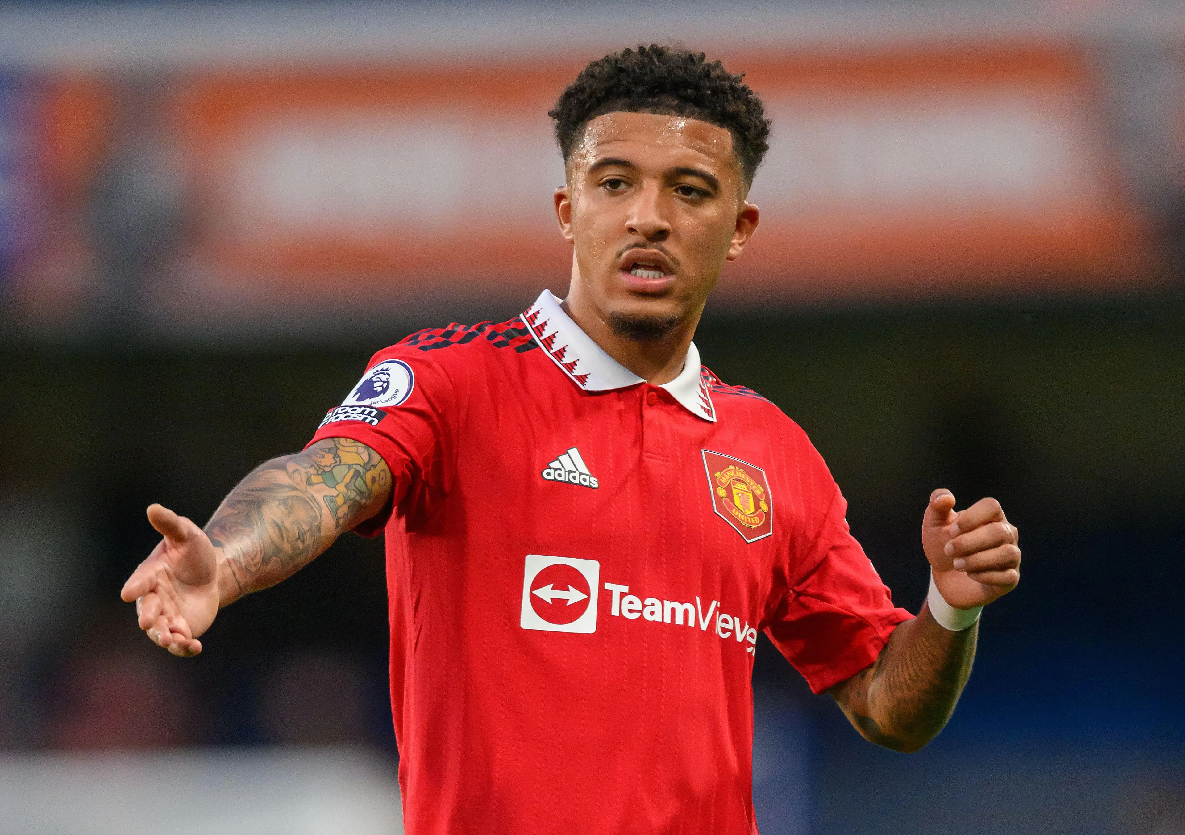 Sancho in action this season. (Image