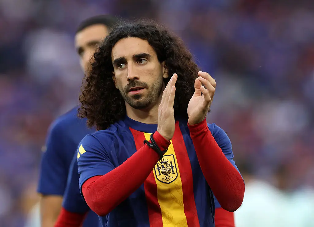 Marc Cucurella was booed (Credit:Getty)
