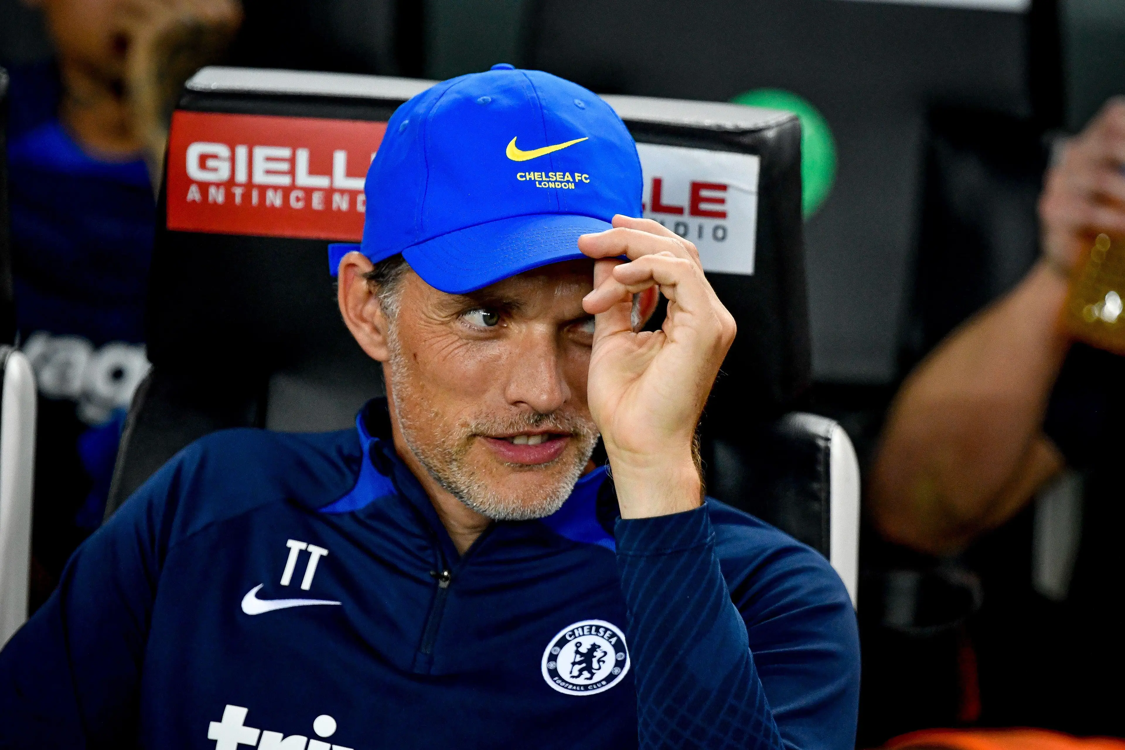 Thomas Tuchel against Udinese. (Alamy)