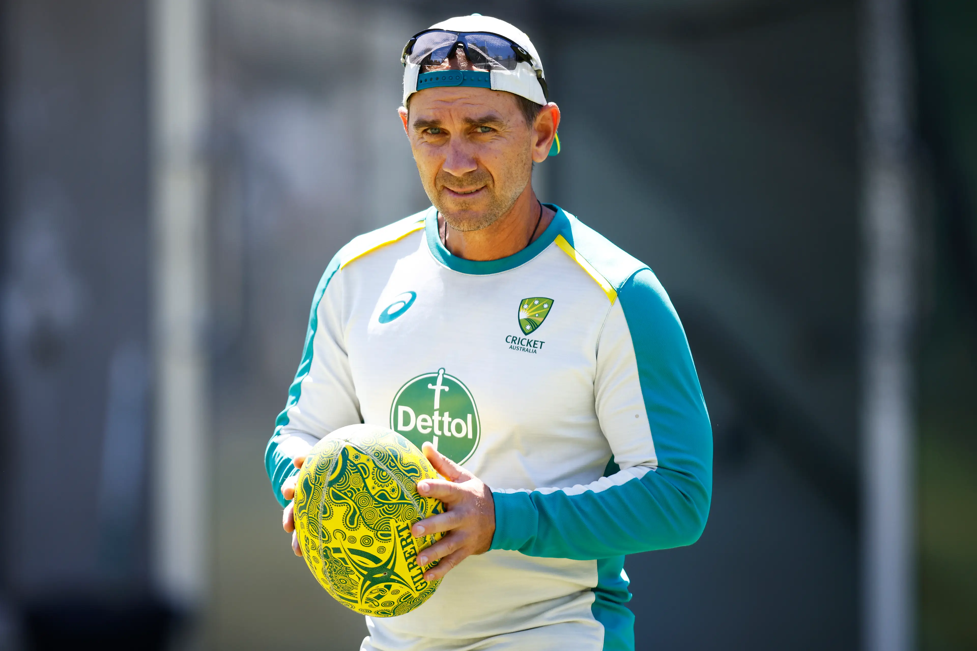 Some England fans have backed Justin Langer to replace Brendon McCullum. Image: Getty 