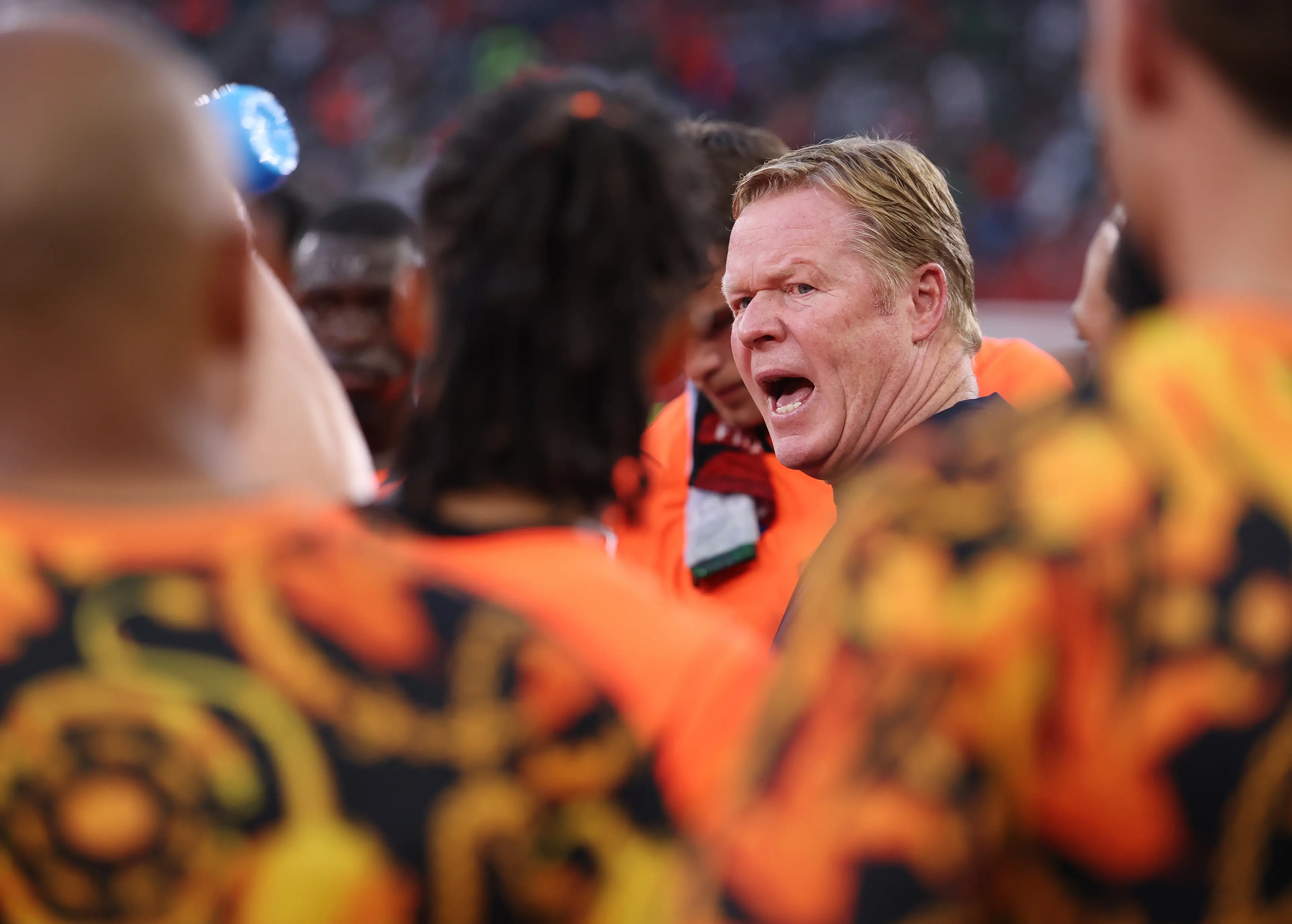 Koeman deployed a defensive approach to the round of 32 clash with Morocco. Image credit: Getty