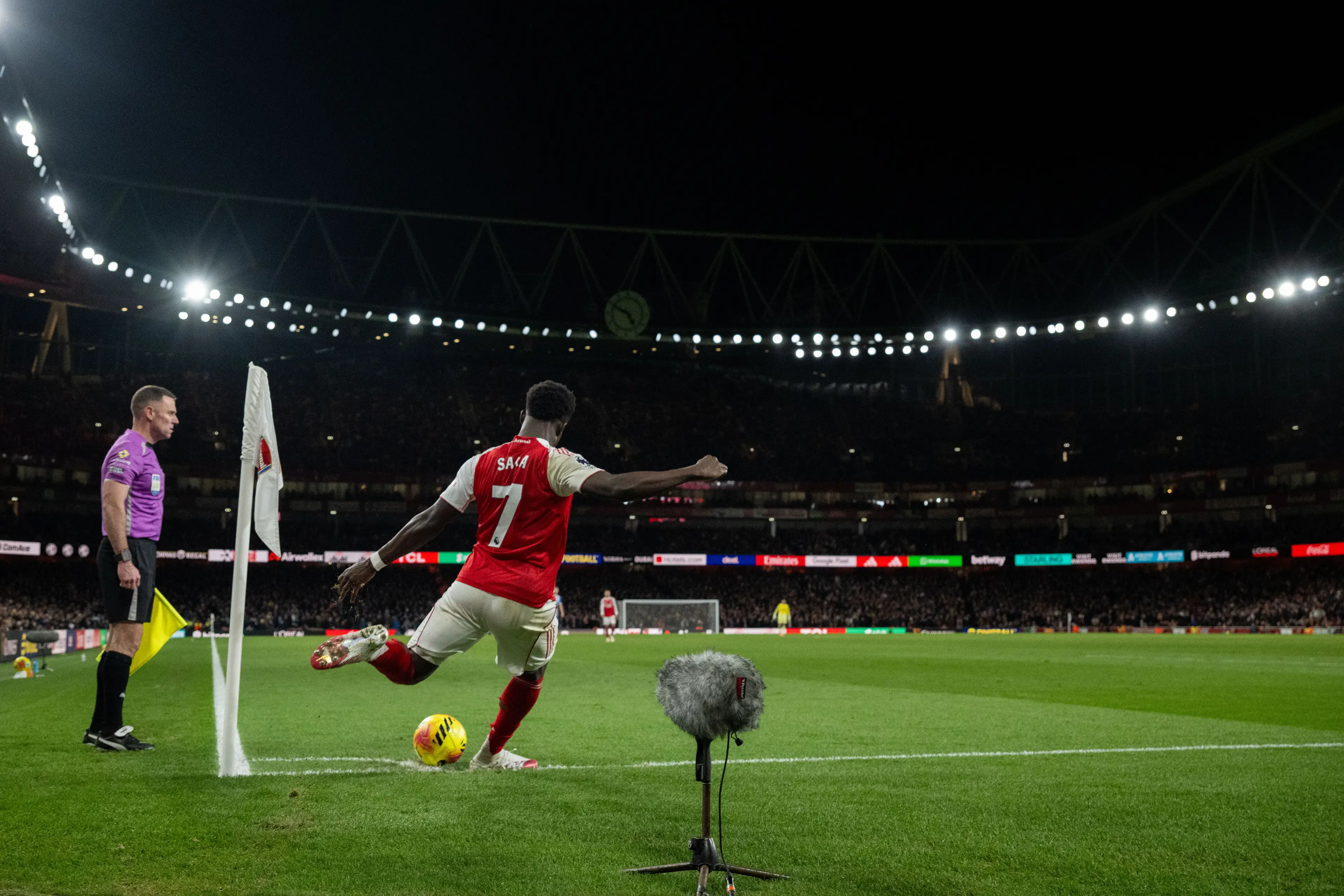 There's a huge emphasis on set-pieces in the Premier League this season, with Arsenal leading the way. Image: Getty 
