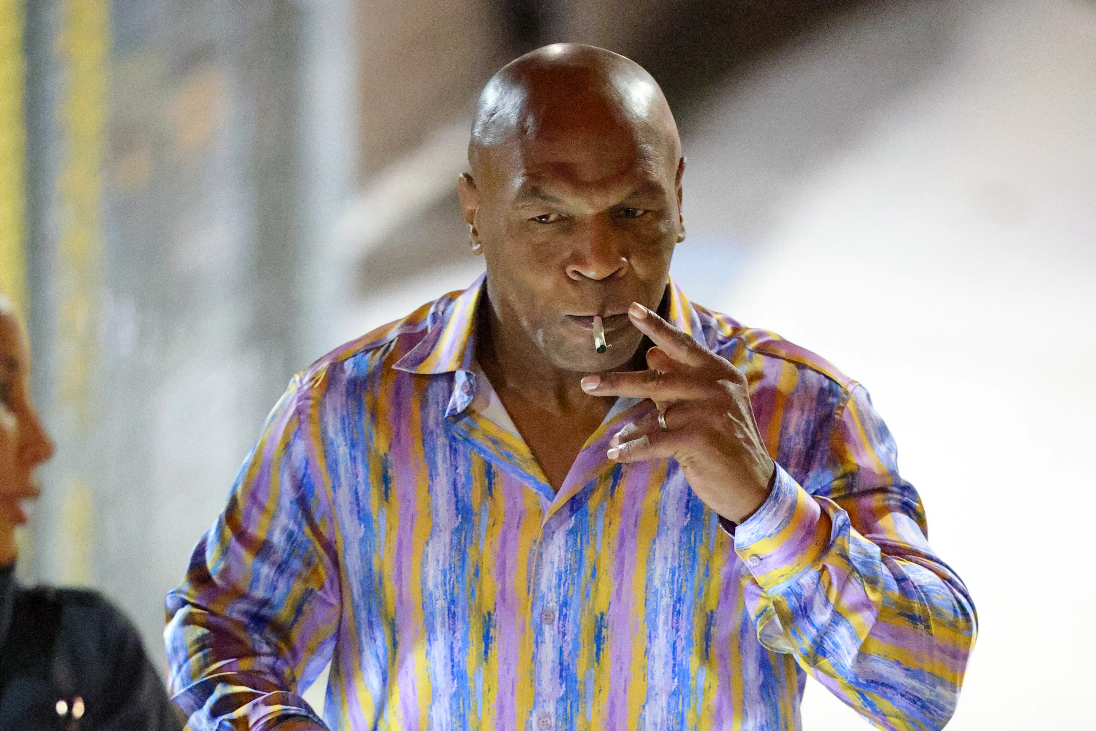Tyson has been open about his use of cannabis. Image credit: Getty