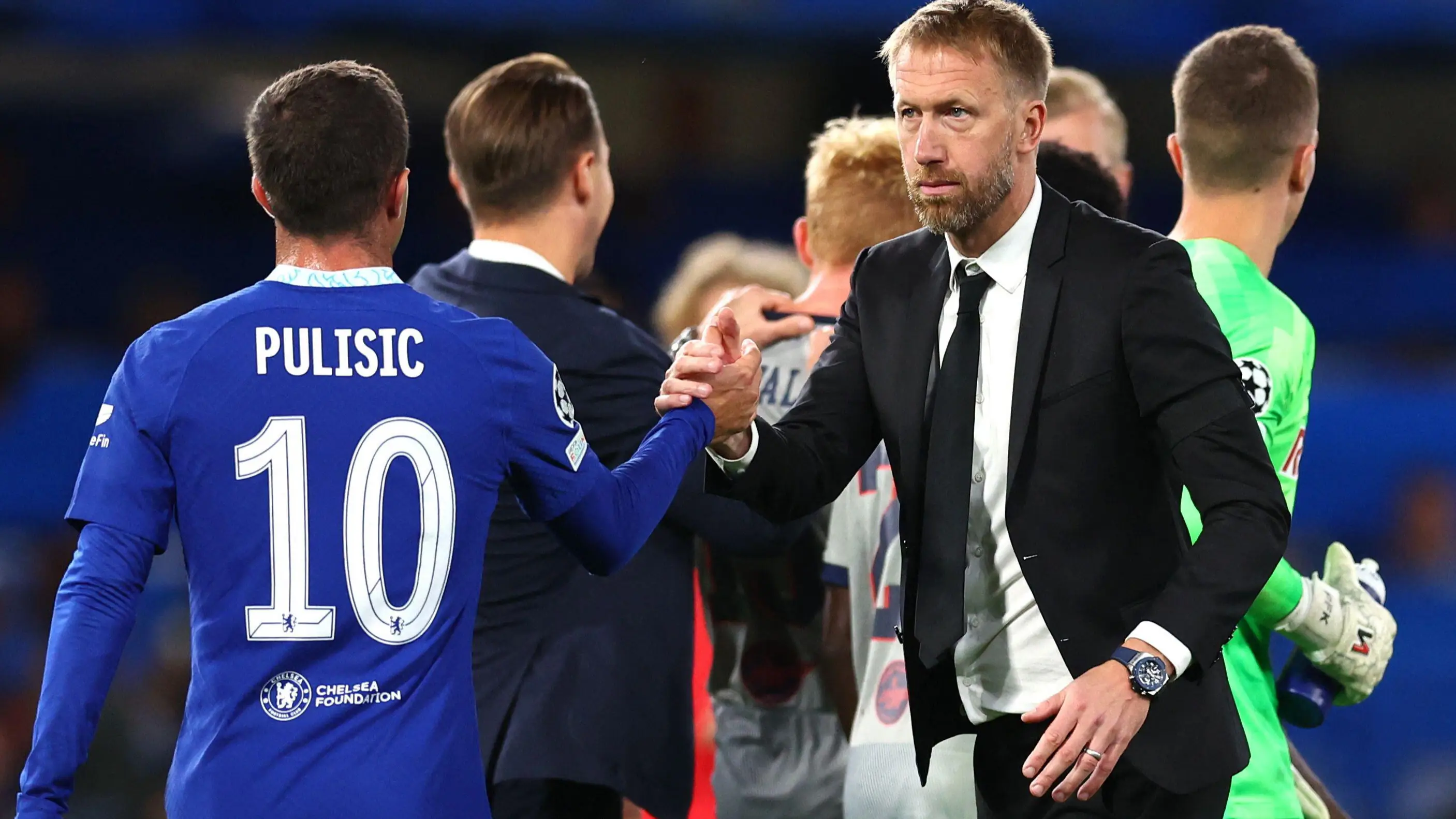 Chelsea boss Graham Potter sends Christian Pulisic message after Thomas Tuchel digs