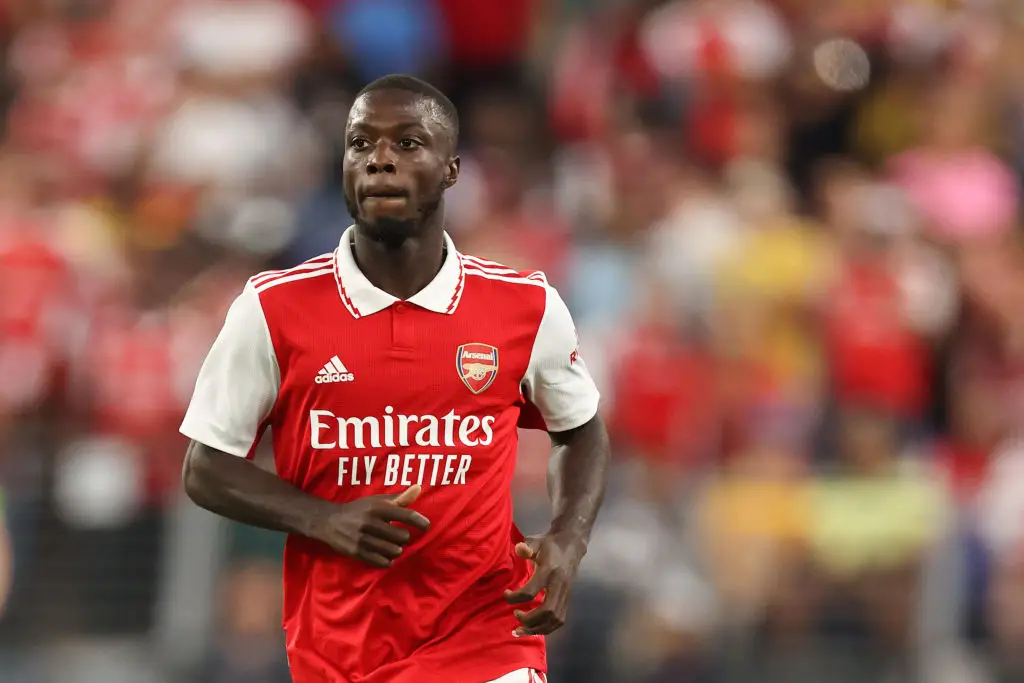 Nicolas Pepe left Arsenal in 2023 (Credit:Getty)