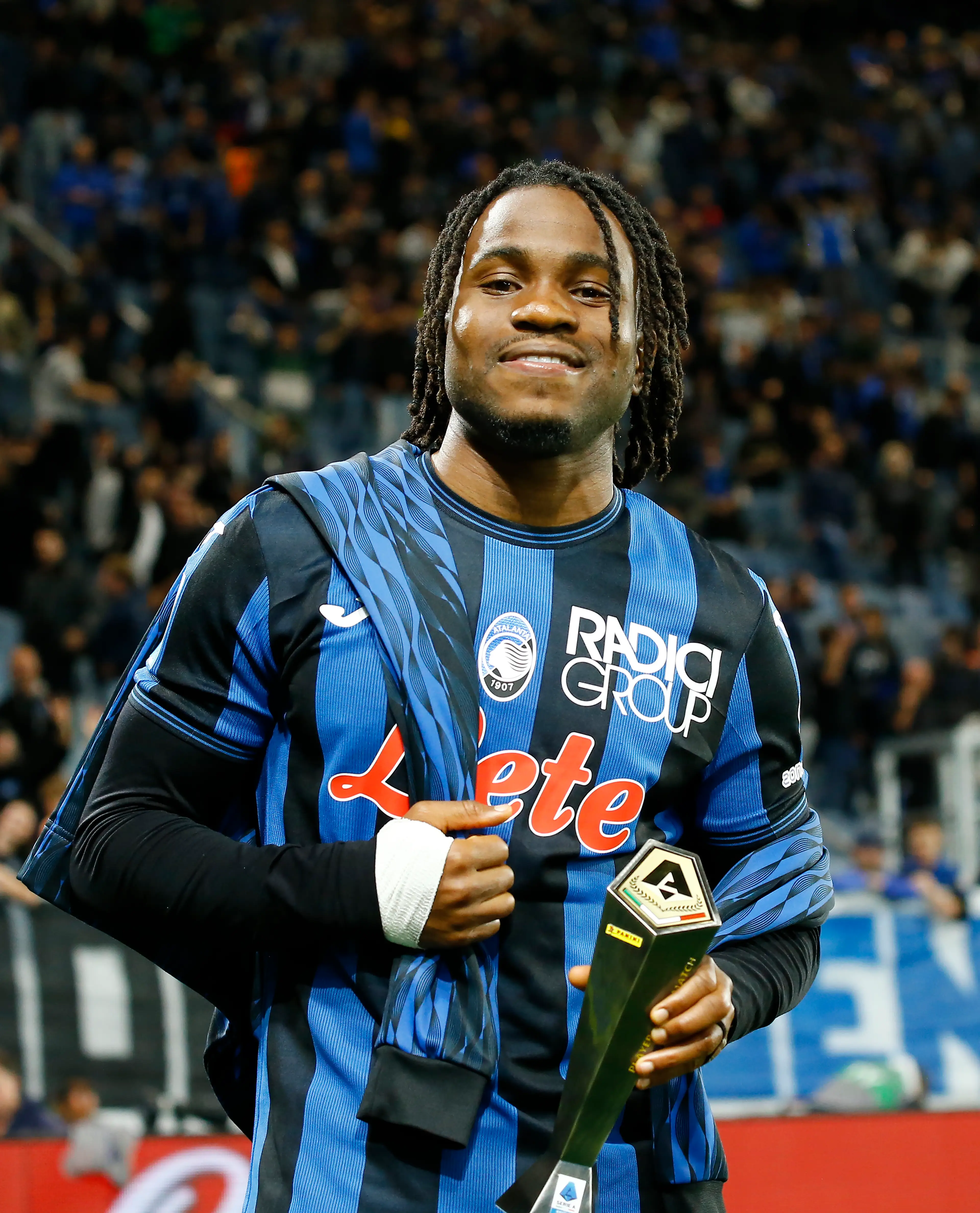 Lookman looks set to stay put at Atalanta. Image: Getty