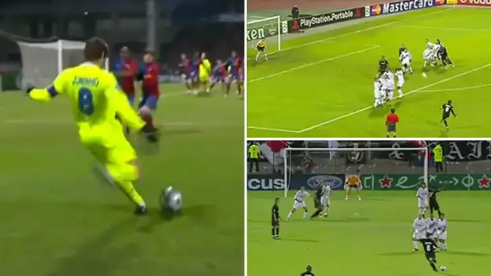 Juninho Pernambucano is the greatest free kick taker in history, he scored so many bangers