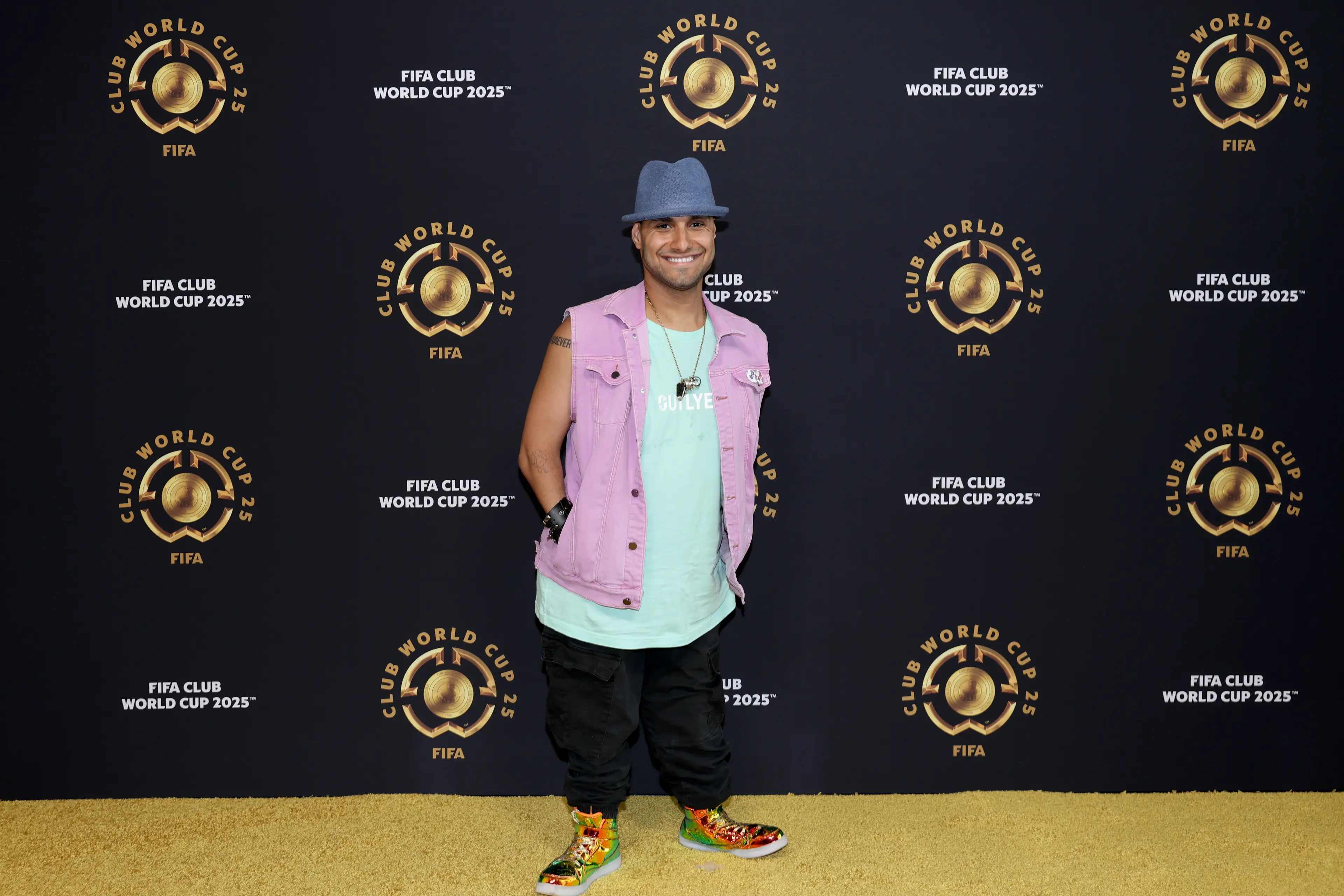 Emmanuel Kelly at the Club World Cup final (credit: getty)
