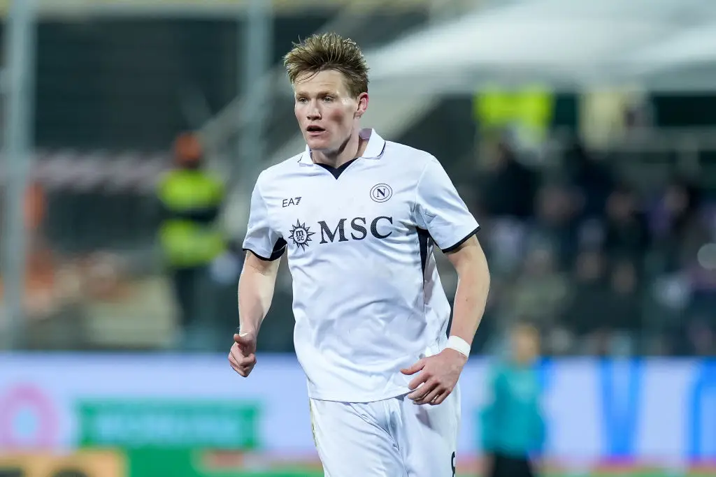 Scott McTominay has impressed at Napoli (Credit:Getty)