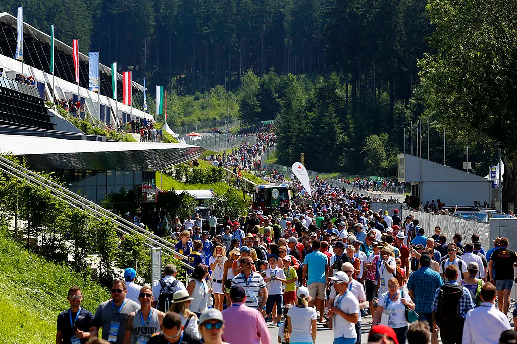 Fans arriving at Austrian Grand Prix (Getty Images)
