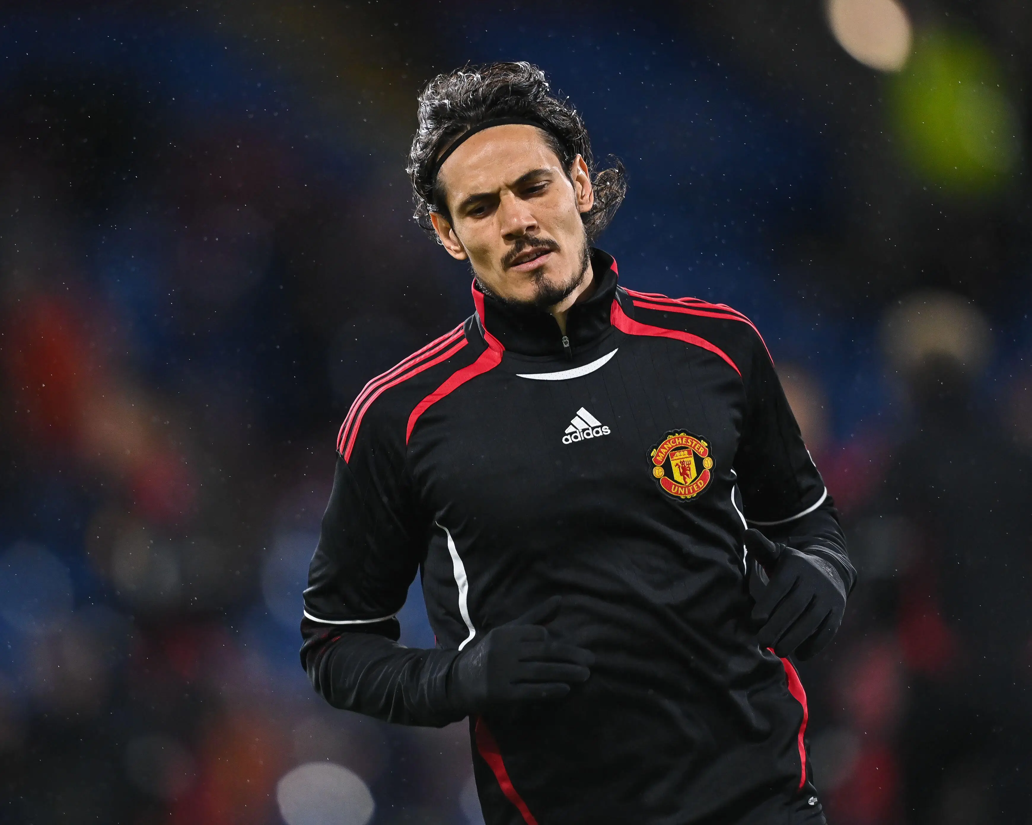 Edinson Cavani is also out of contract at the end of the season (Image: PA)